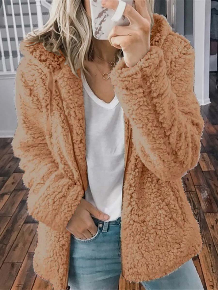 Hooded Fleece Jacket(9 colors)