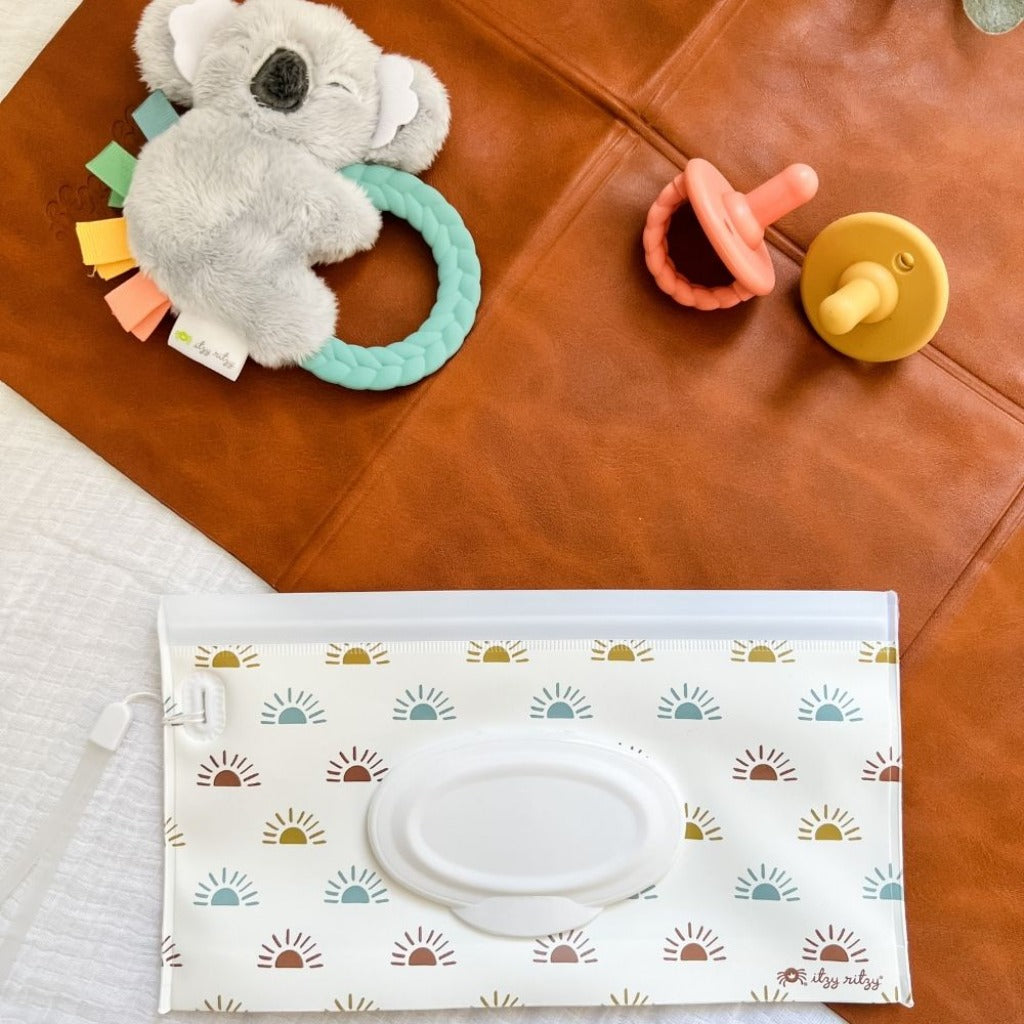 Take & Travel Pouch? Reusable Wipes Case