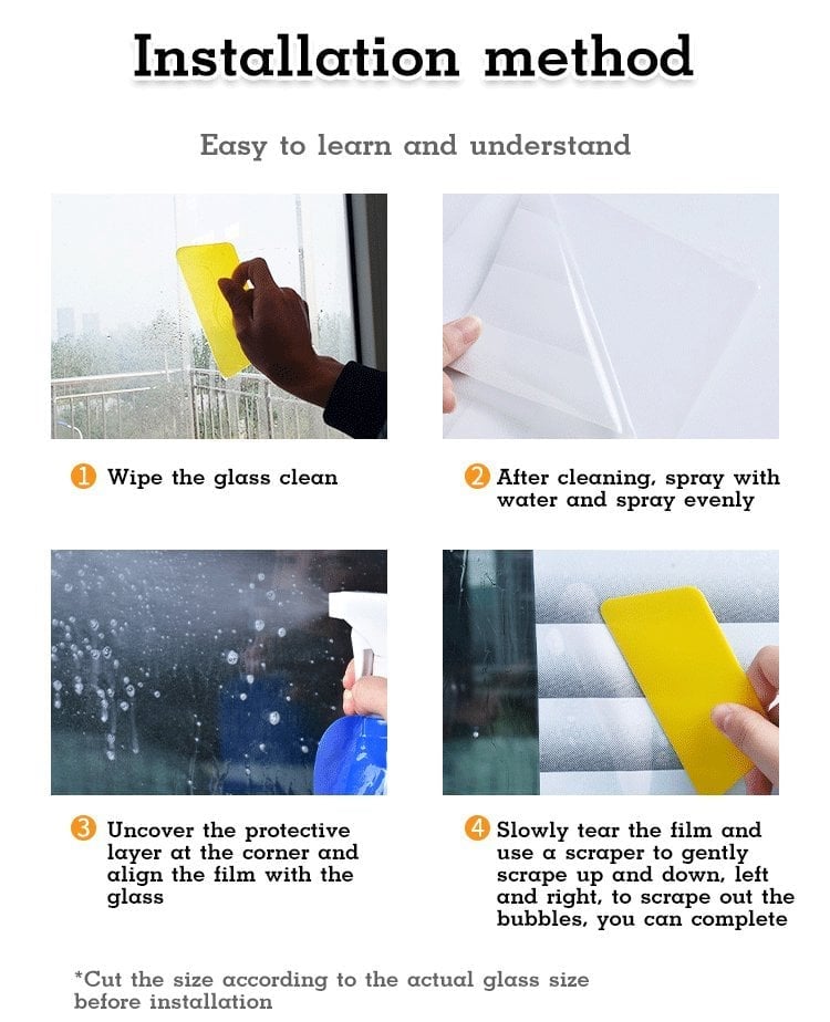 (🌸Spring Hot Sale Now-49% Off❤)Imitation Blinds One-Way Perspective Glass Film🔥Discretionary tailoring🔥