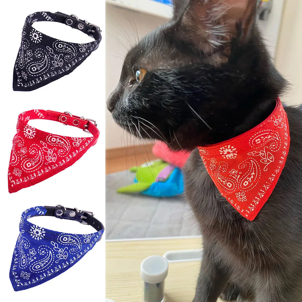 Happy Tails Cat Bandana Collar