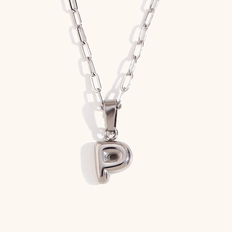 Minimalist Commute Letter Stainless Steel Titanium Steel Plating Gold Plated Pendant Necklace