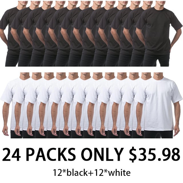 ⚡Last Day Clearance - Men's Heavyweight Cotton Short Sleeve Crew Neck T-Shirt