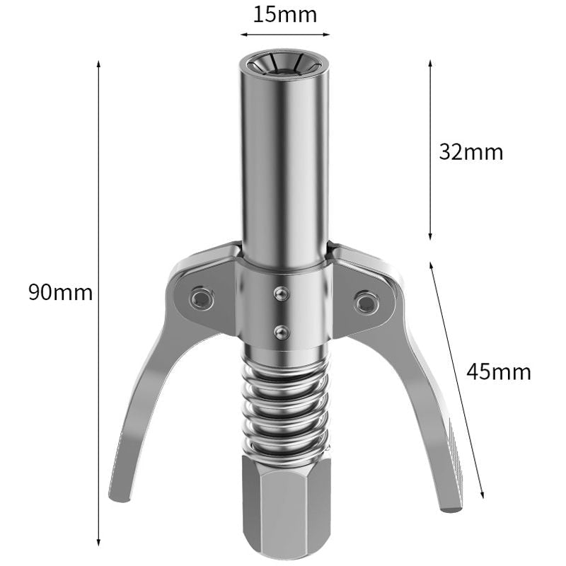 🔥Last Day Promotion 75% OFF🔥Dual Handle Grease Gun Coupler