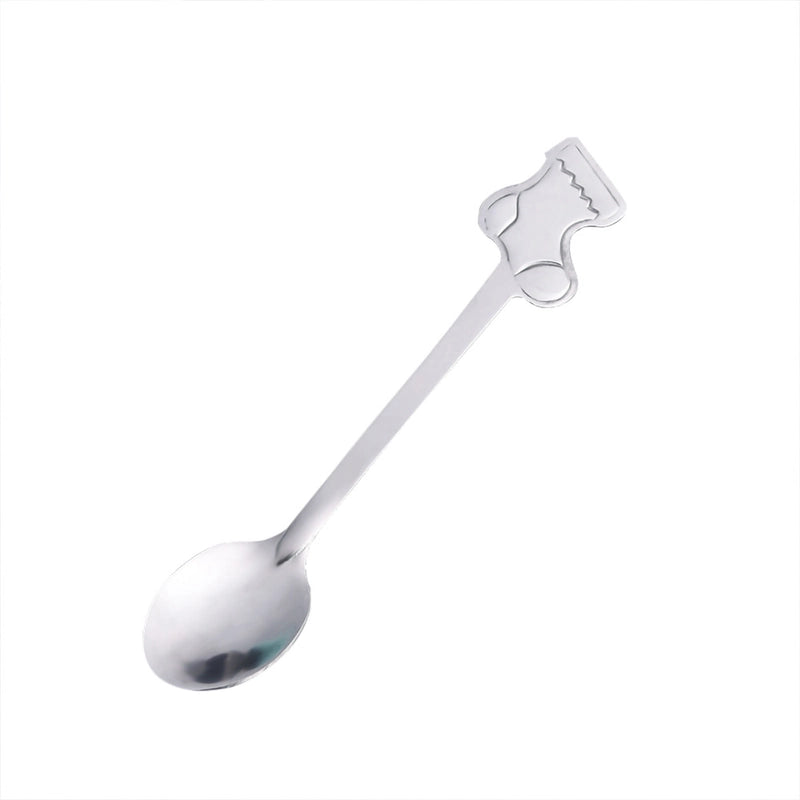 Christmas Cute Cartoon Stainless Steel Festival Tableware 1 Set