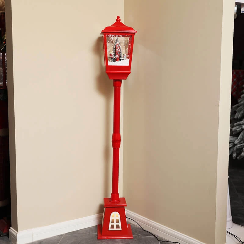 Christmas Snowing Music Floor Lamp