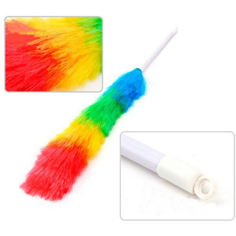 Soft Cleaning Duster With Plastic Handle