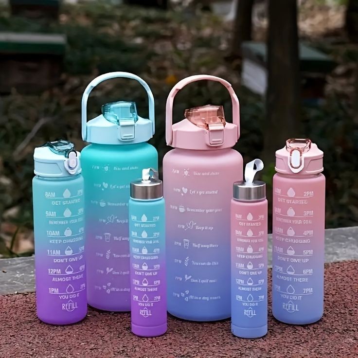 PACK OF 3 HYDRATED BOTTLES SET