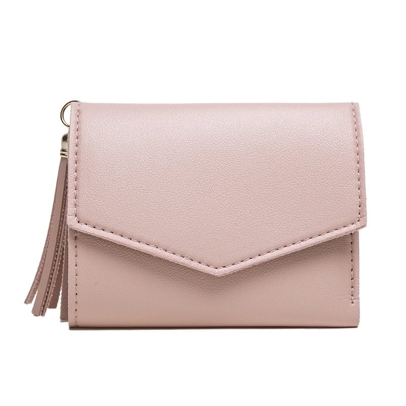 Fashion Short Women's Wallets Korean Women's Tassel Wallets