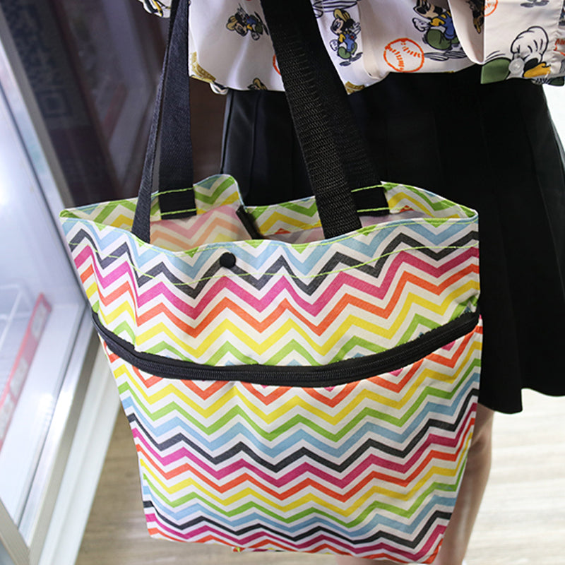 Foldable Shopping Trolley Tote Bag