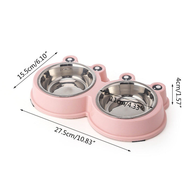 Dog Food And Water Bowl for Puppies