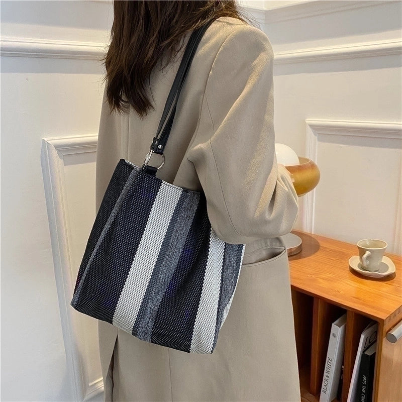 Small Canvas Streetwear Tote Bag
