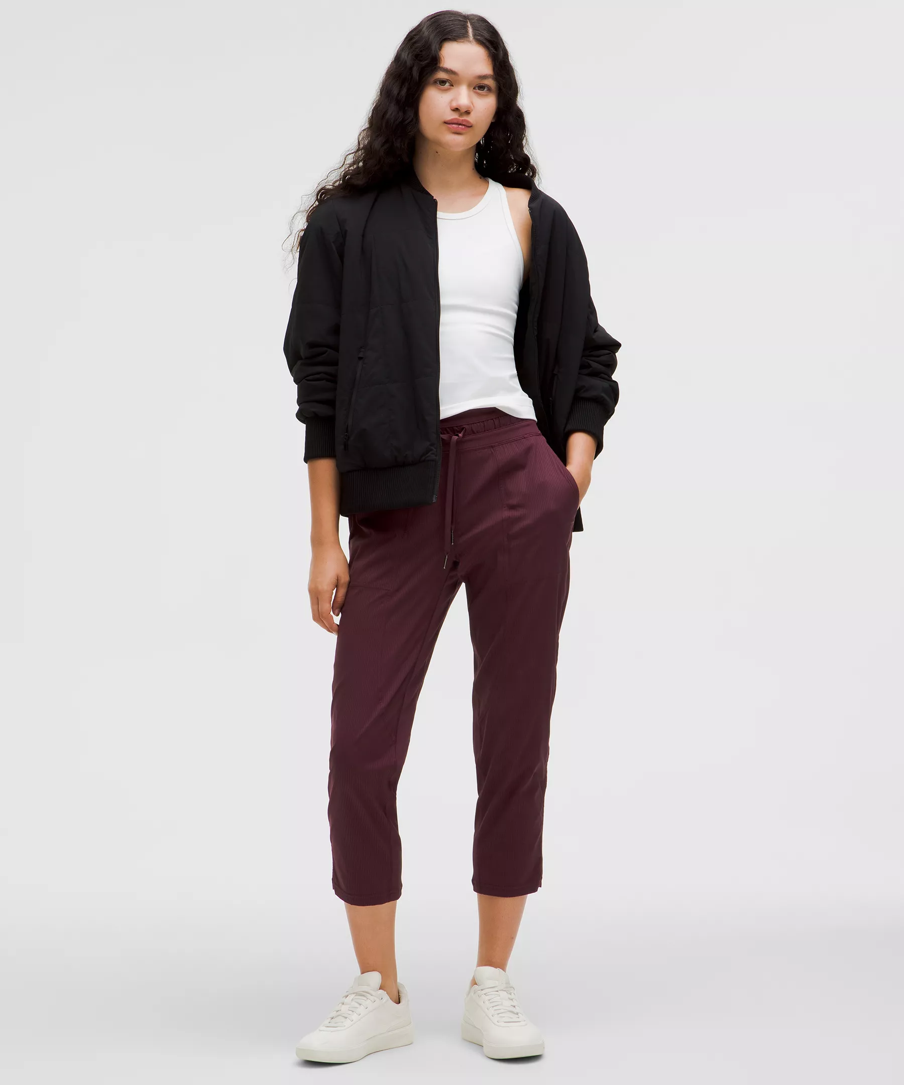 Dance Studio Mid-Rise Cropped Pant