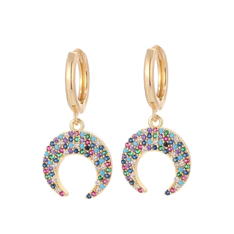 Copper Plating Geometric Zircon