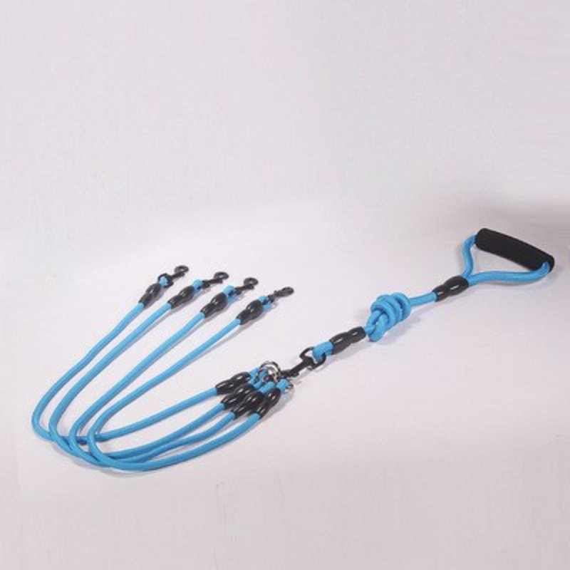 Nylon Rope Two Heads Dogs Leash