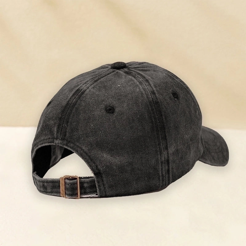 Unisex Fashion Letter Paw Print Printing Wide Eaves Baseball Cap
