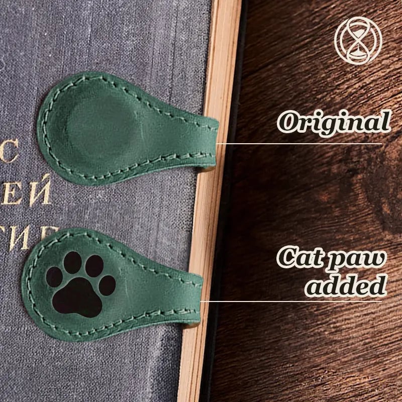 🔥Christmas Special Promotion 49% OFF -🎅 TimelessMark–Personalized Magnetic Leather Bookmark💥Buy 2 Get Free Shipping💥