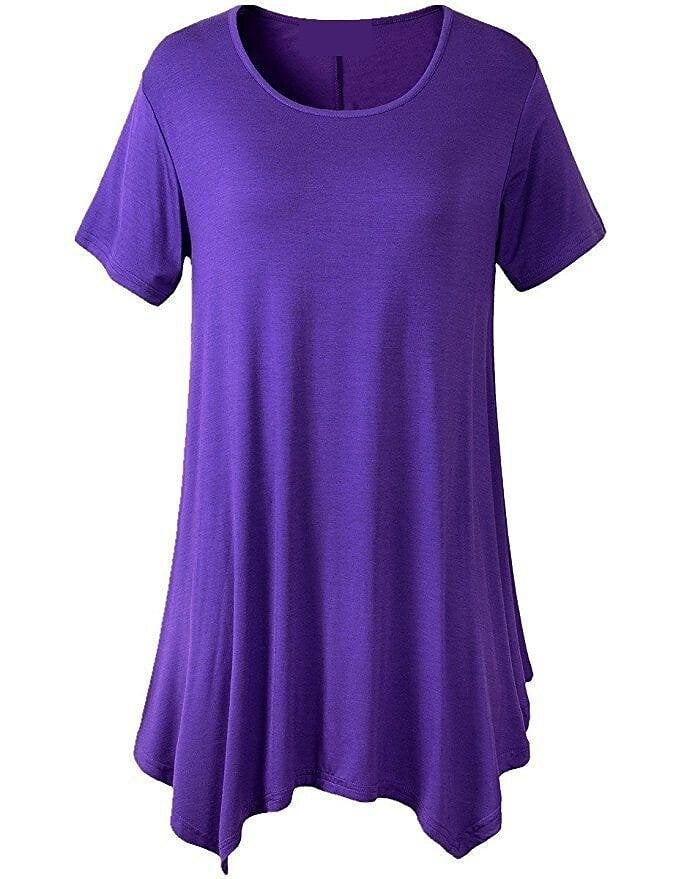🔥Women's Summer Mid-length Short-sleeved T-shirt Loose Round Neck
