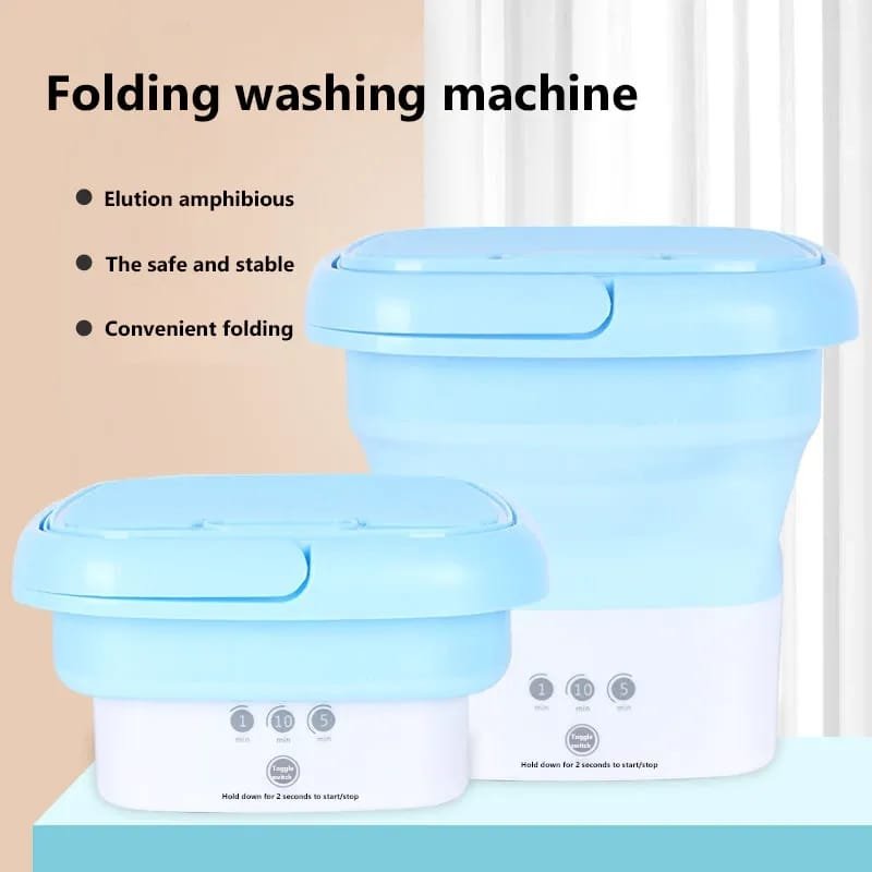 Mini Washing Machine. Foldable Washing Machine