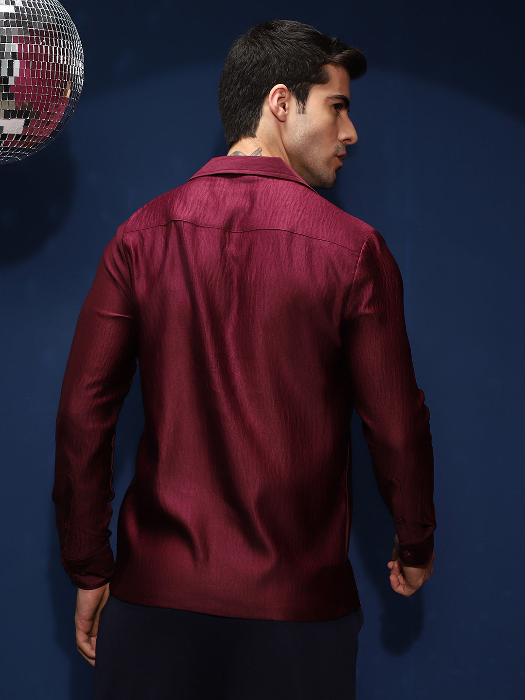 Satin Cuban Shirt