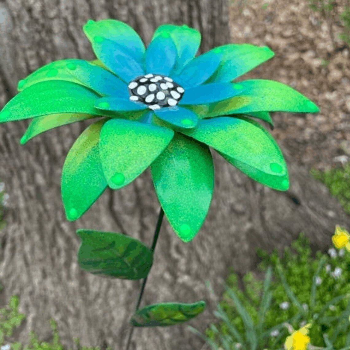 🍀Metal Flowers Garden Stakes🍀