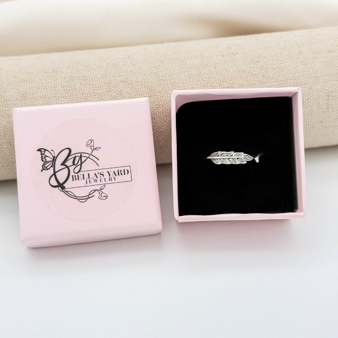 Free Spirit Feather Ring