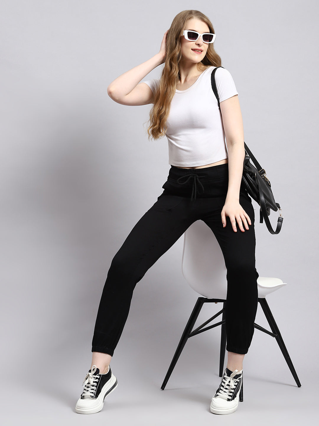 Women Black Slim Fit Denim