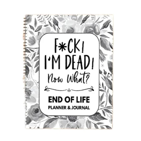 🎃 HalloweenGift: Sh*t. I'm Dead! End of Life Planner - The Ultimate Spooky Gift! 💀👻