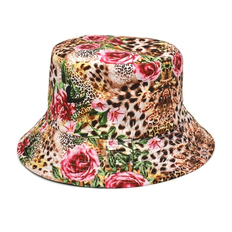 Unisex Fashion Cartoon Flat Eaves Bucket Hat