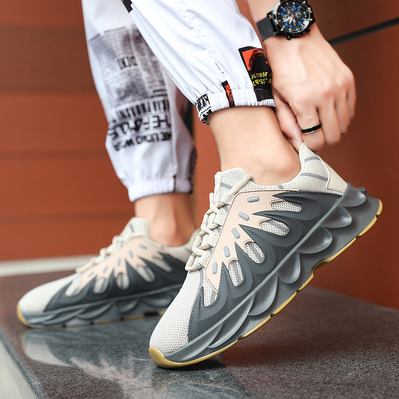 Men's Thick-soled Breathable Mesh Shoes