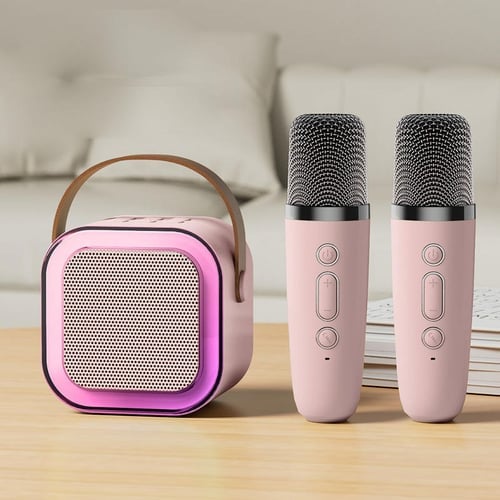 🎵Mini Karaoke Machine for Kids with Wireless Microphones