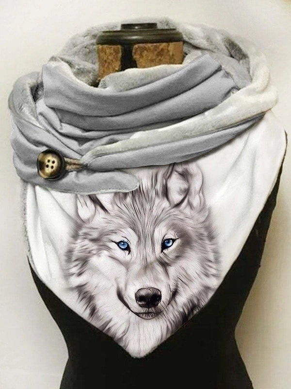 Women's Basic Streetwear Moon Butterfly Polyester Scarf