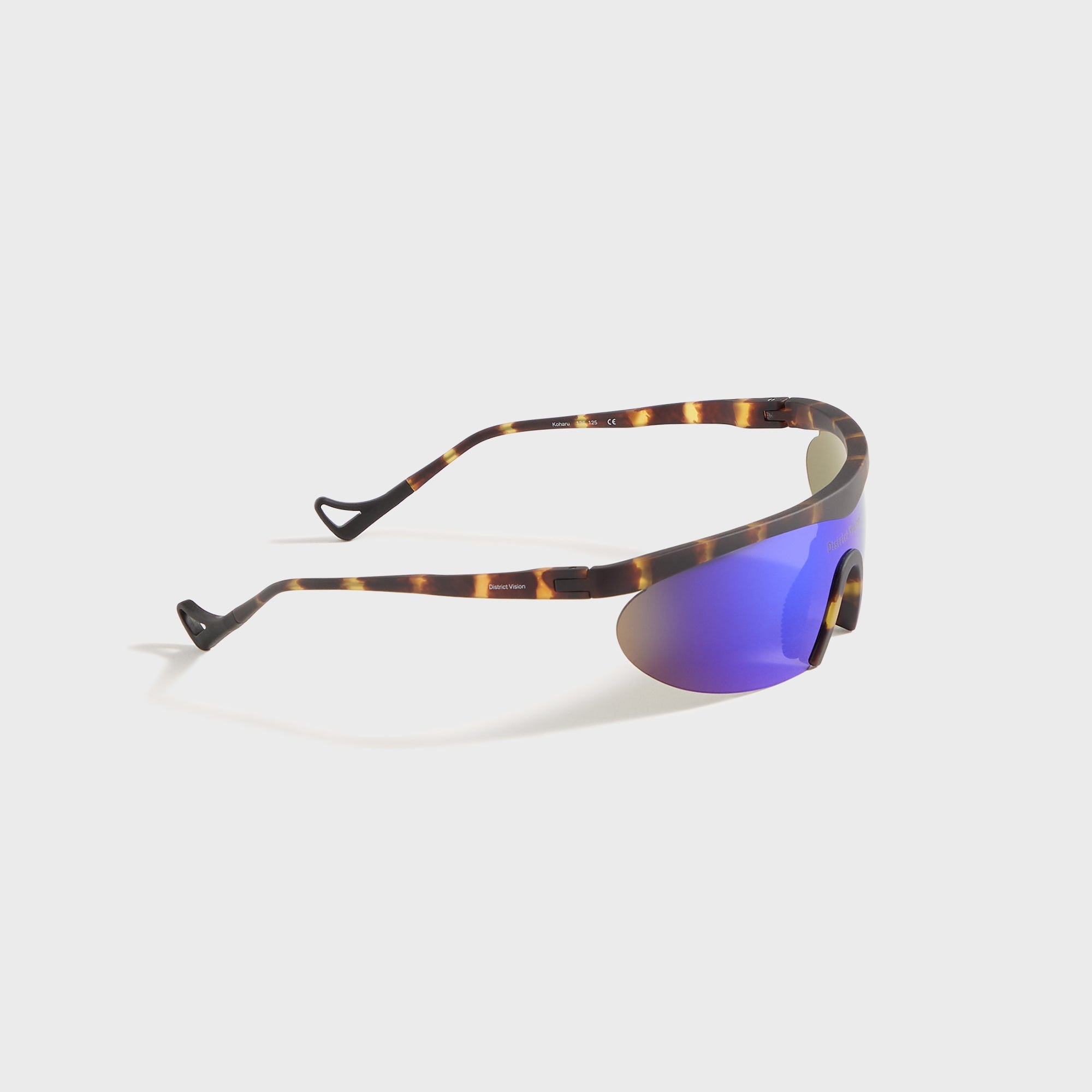 District Vision Koharu Eclipse - Tortoise / D+ Blue Mirror