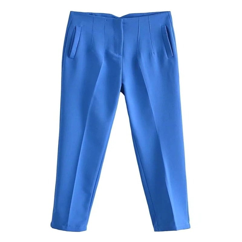 Women's Office Wear Straight Pants