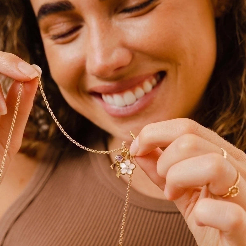 201 Stainless Steel 304 Stainless Steel Glass Minimalist Diamond Geometric Square Pendant Necklace