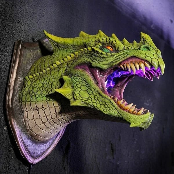 🔥Dinosaur head wall decoration