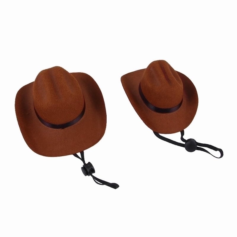 Casual Nonwoven Solid Color Pet Hat 1 Piece