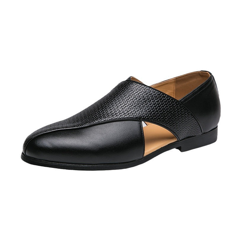 Men's Casual Leather Sandals Shoes (In stock)