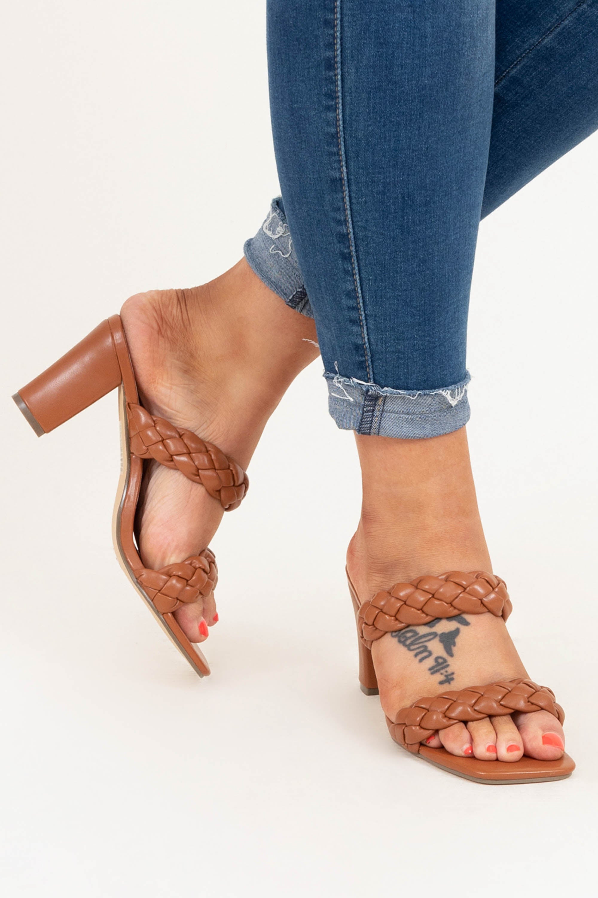 When I See You Smile Heels. New Tan