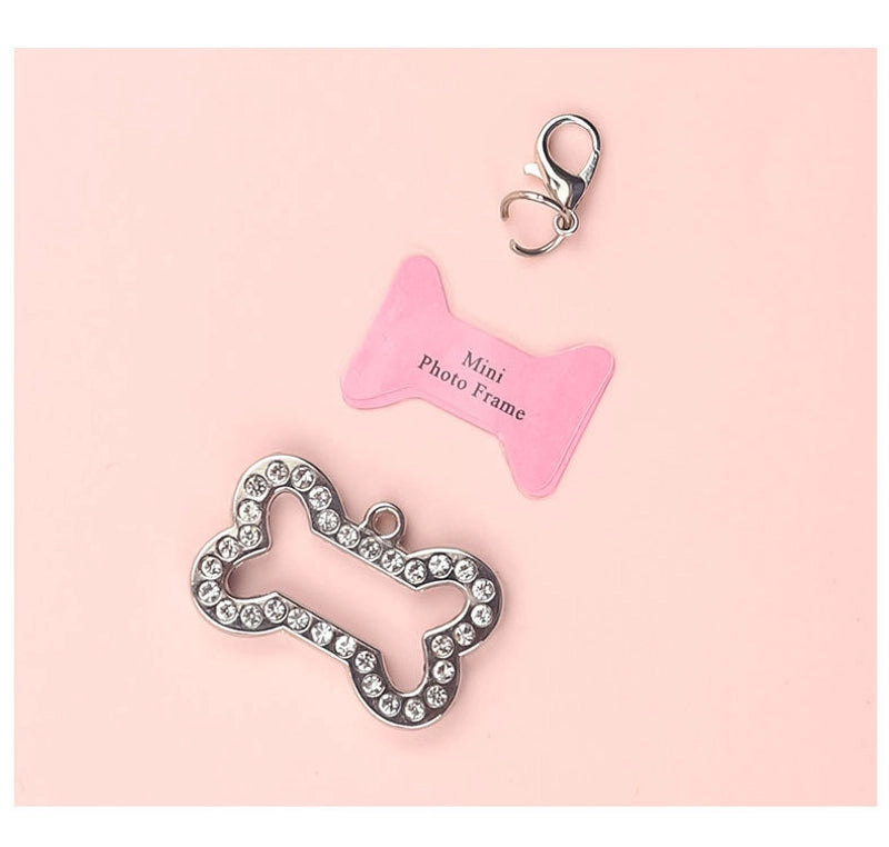 Casual Metal Letter Pet Accessories Id Tag
