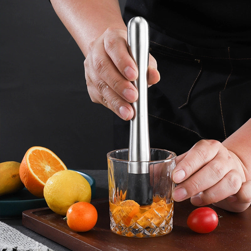 Explosions 304 Ice Bar Stainless Steel Ice Tool Cocktail Electroplated Ice Bar Lemon Hammer Wine Bar