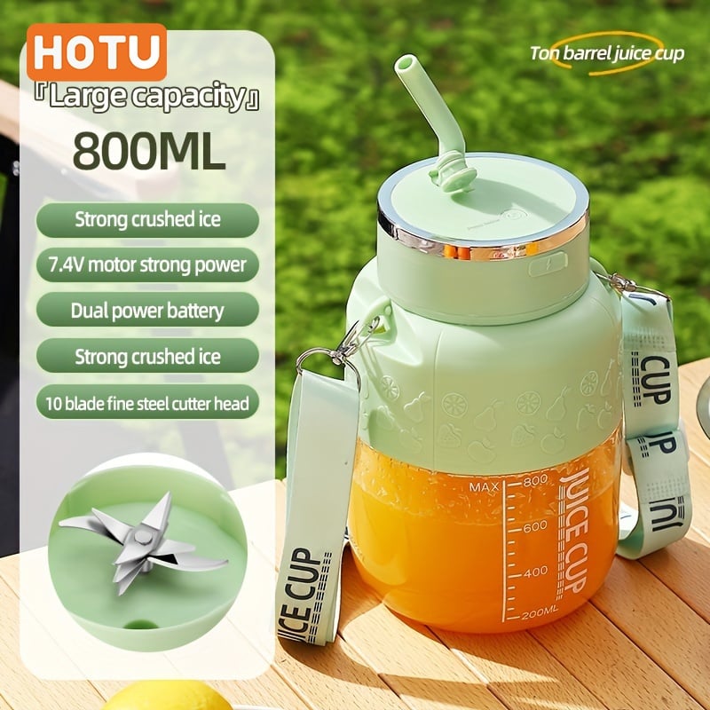 800ml Portable Wireless Automatic Mini Juicer Cup