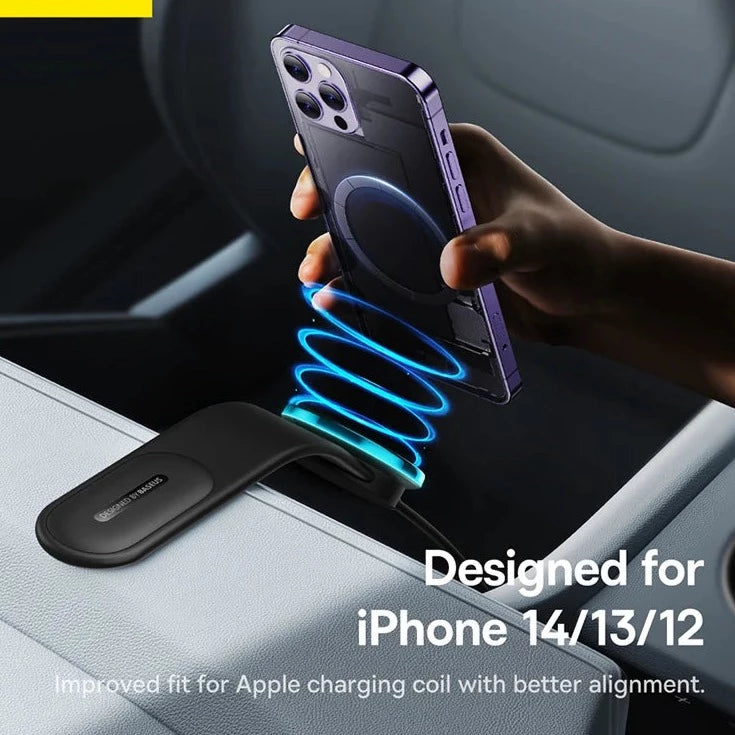 Magnetic Wireless Charger & Car Phone Holder