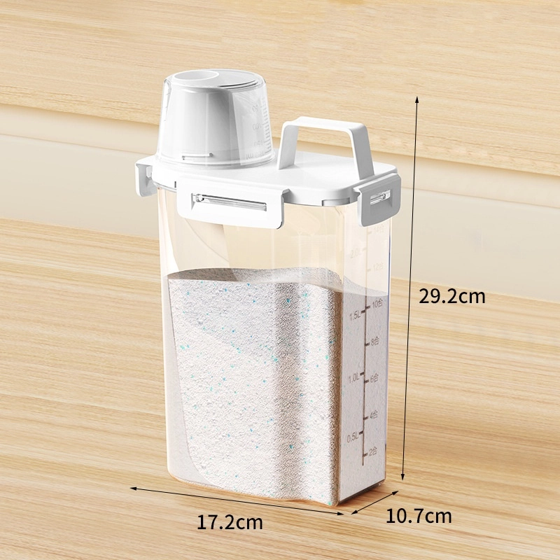 Minimalist Solid Color PP Storage Container Box