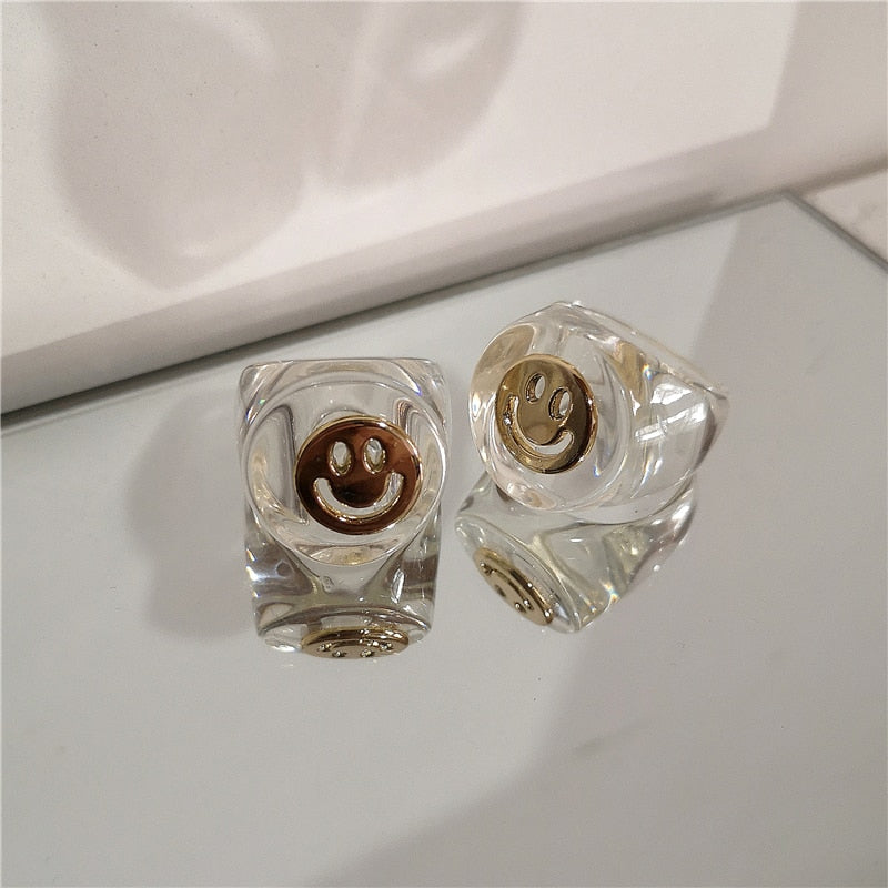 Happy Face Rings