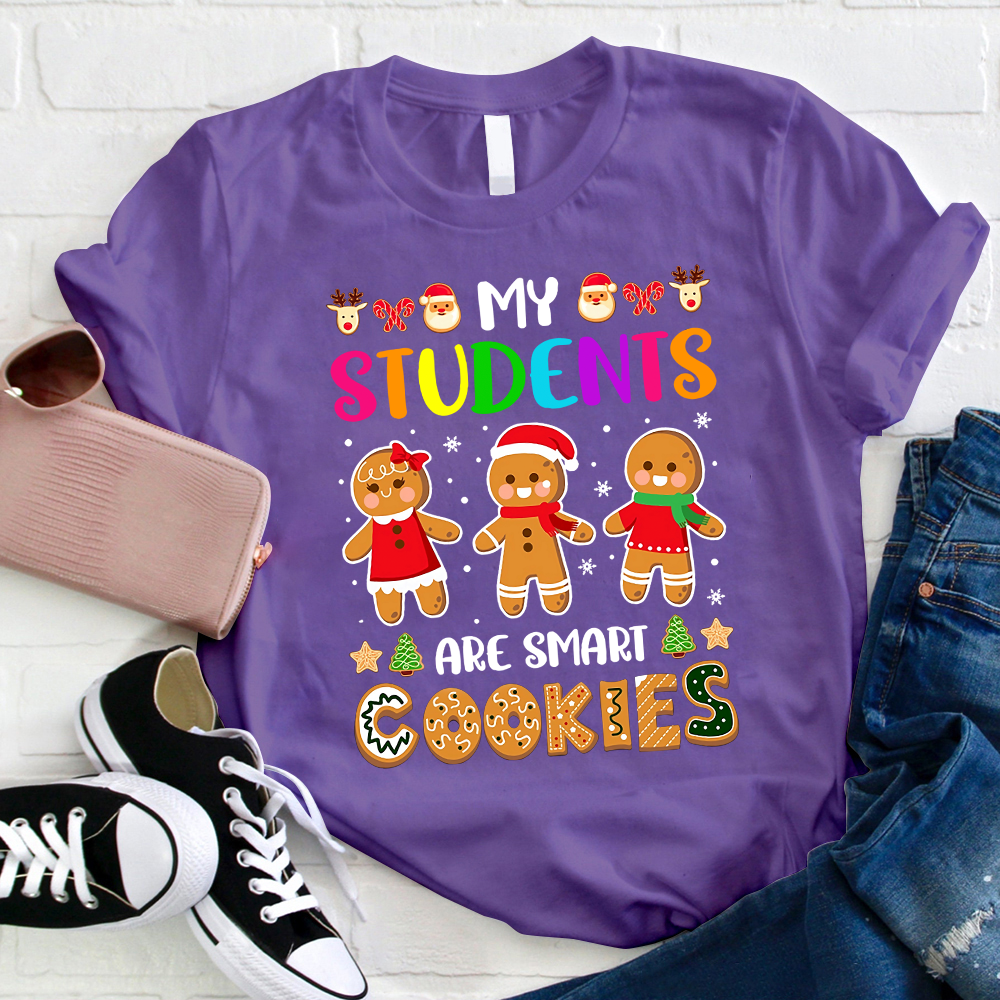 My Students Are Smart Cookies Christmas T-Shirt