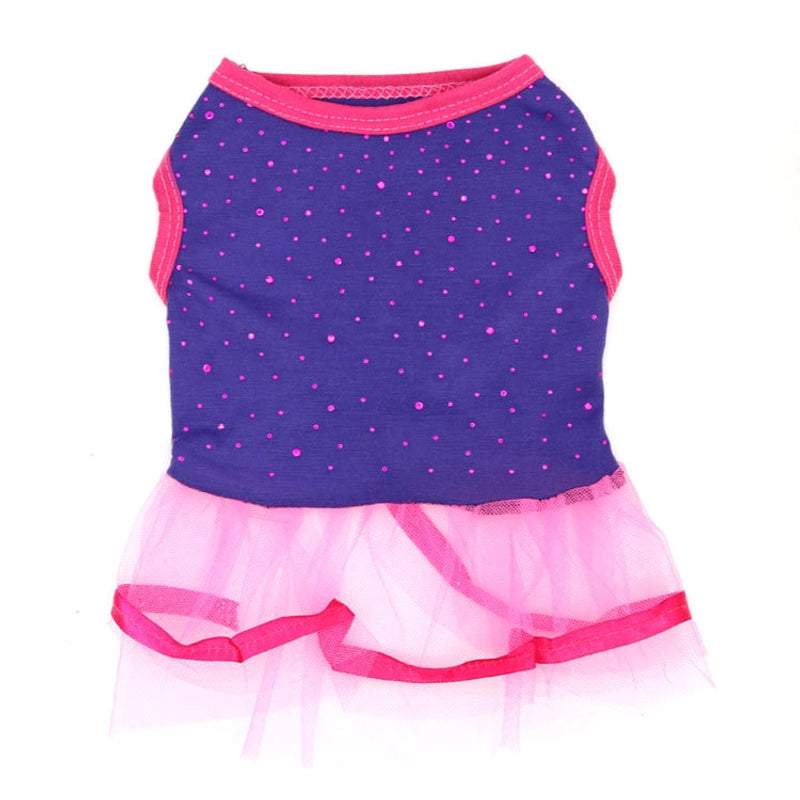 Princess Cotton Letter Heart Shape Crown Pet Clothing