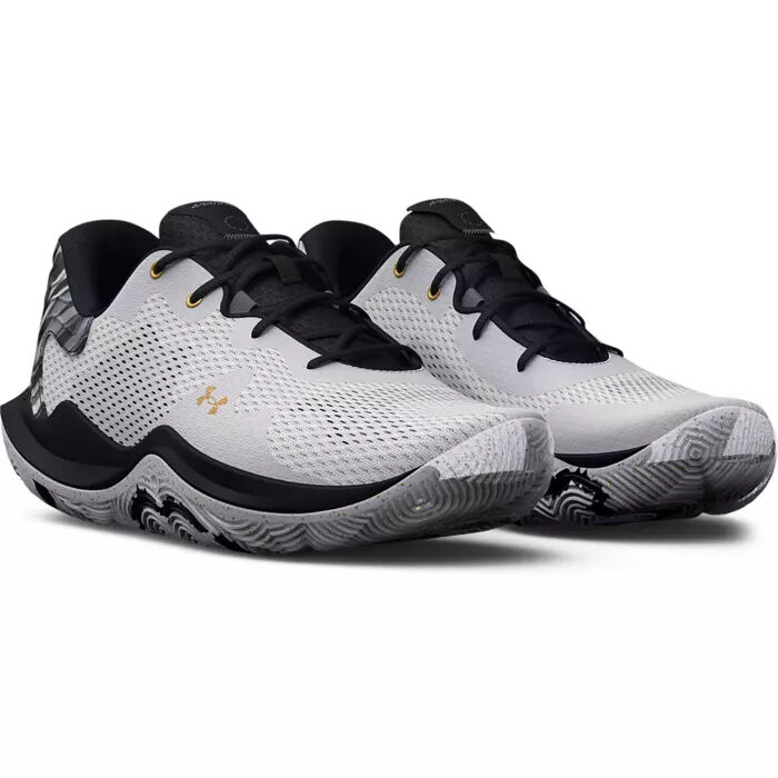 UA Spawn 4 Print-WHT - 10.5/12 - WHT-100