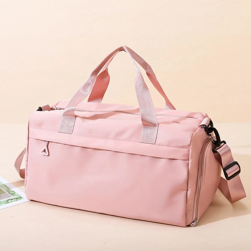 Unisex Streetwear Solid Color Oxford Cloth Waterproof Travel Bags