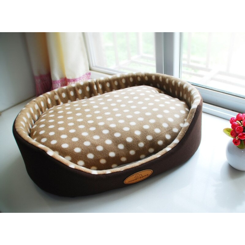Fleece Puppy Pet House Cozy Plush Nest