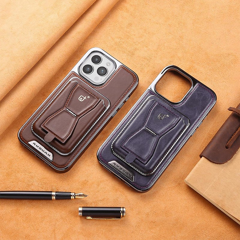 48% OFF 🤑🤑Luxurious Leather Magnetic iPhone Case with Removal Card Holder